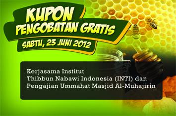 Besok Voa-islam dan INTI  Gelar Seminar & Pengobatan Thibun Nabawi. GRATISS..!!