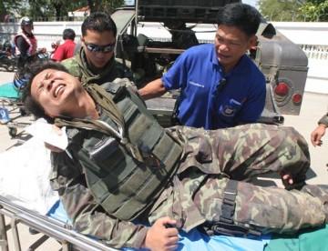 Detektor Tak Berfungsi, Dua Tentara Thailand Terkena Bom