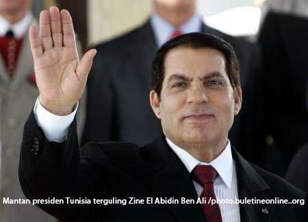 Tunisia Tangkap 33 Anggota Keluarga Mantan Presiden Ben Ali