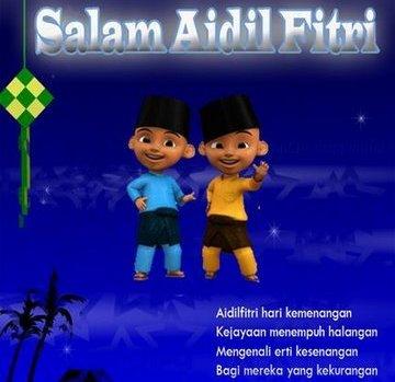 Melongok Idul Fitri di Kampung Halaman Upin-Ipin