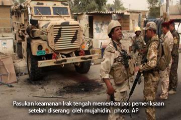 23 Tentara Tewas Dalam Serangan Mujahidin di Irak 
