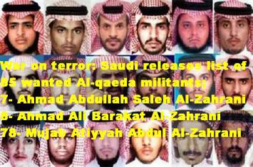 Arab Saudi Kembali Rilis Daftar 47 Tersangka Anggota Al-Qaeda