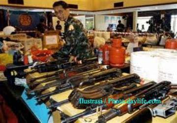 Thailand Rebut 71 dari 400 Pucuk Senjata yang Dirampas Pejuang Patani