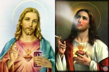 Yesus Merokok dan Minum Bir Gegerkan Kristen India