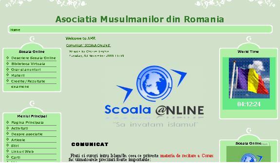 Sekolah Islam Online di Rumania