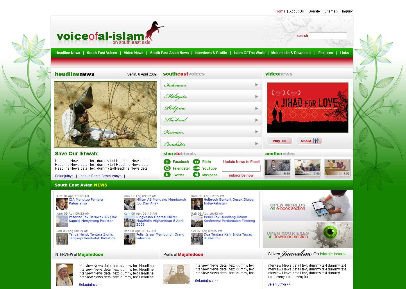 Dari Redaksi : 1000 orang mengunjungi website VOA-Islam dalam 2 hari