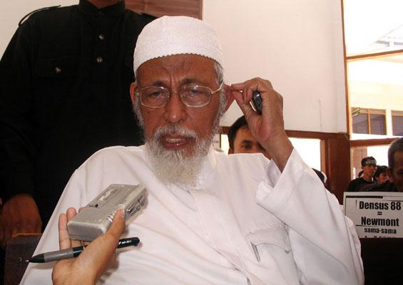 Ustadz Abu Bakar Ba'asyir: Saya Tidak Kenal M Syarif