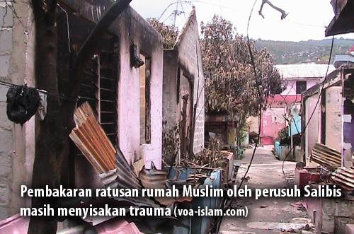 Rumah Muslim Ambon Dibakar Lagi, Anehnya Warga Muslim Dicurigai Pelaku