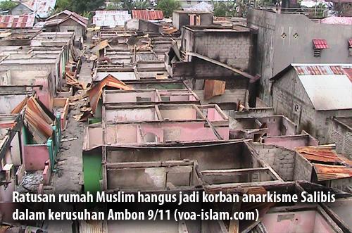 Muslim Ambon Trauma, Perusuh Salibis 9/11 Memakai Bom dan Senjata Api