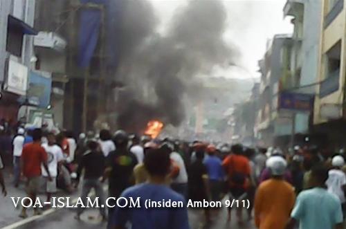 Provokator Salibis Biang Kerusuhan Antar Kampung di Ambon Tertangkap‏!