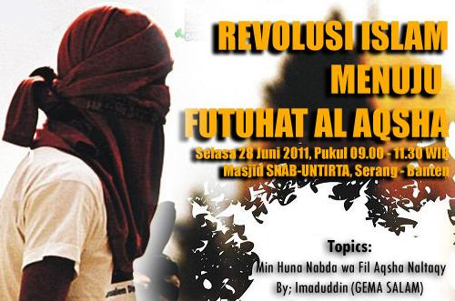 Roadshow Intifadhah di Banten: Revolusi Islam Menuju Futuhat Al-Aqsha