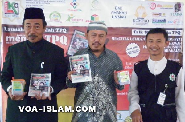 LKG TPQ Solo Luncurkan Majalah Mentari TPQ (Mencetak Generasi Qur'ani)