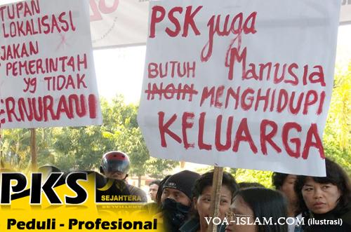 PKS Tak Setuju Lokalisasi PSK Ditutup Frontal