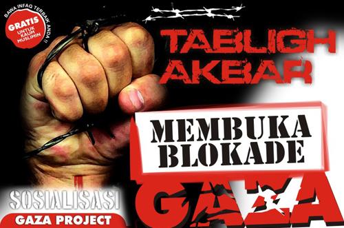 Tabligh Akbar Membuka Blokade Gaza di Semarang