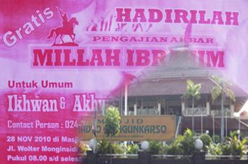 Dakwah 'Millah Ibrahim' Dicekal di Semarang