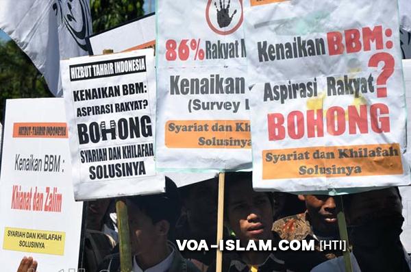 Soal BBM, Pemerintah Jangan Bohongi Rakyat Lagi