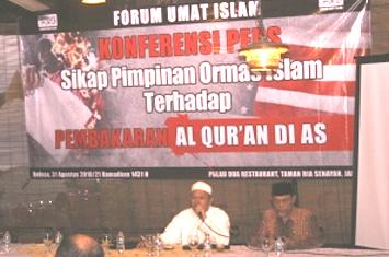 FUI Fatwa Mati Terry Jones, Pastor Penghujat Al-Qur'an