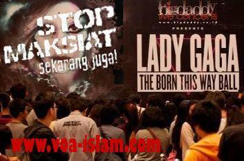 Aktivis Kristen Korea Selatan Protes Konser Lady Gaga di Seoul