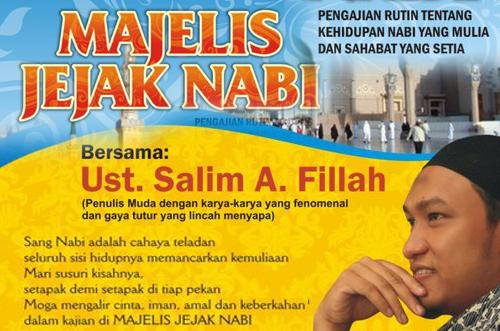 Kajian Rutin 'Majelis Jejak Nabi' Bersama Ustadz Salim A. Fillah Yogyakarta