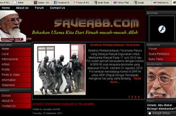 Situs SaveABB.com Lantang Dukung Abu Bakar Ba'asyir