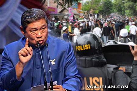 Wacana Pembubarkan Ormas adalah Politik Kambing Hitam SBY