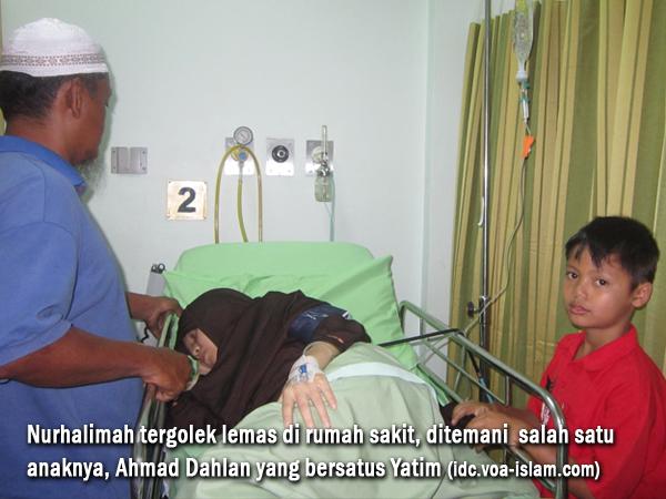 Nurhalimah: Janda Mujahid Tergolek Kritis di Rumah Sakit, Mari Bantu!!