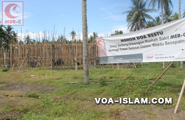 MER-C Lanjutkan Pembangunan RS Swadaya Masyarakat di Galela