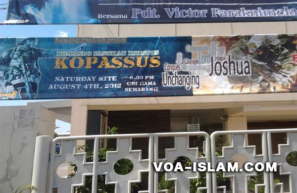 Heboh Komando Pasukan Kristus Gereja Bethany Semarang