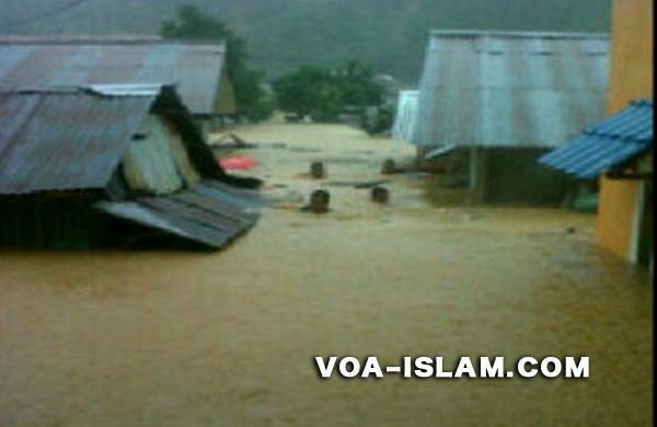 Innalillahi, Bencana Banjir Melanda Umat Islam di Ambon Saat Ramadhan