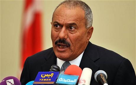 Presiden Yaman Muncul di Televisi