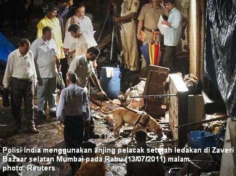 21 Orang Tewas Dalam Tiga Ledakan di Mumbai India