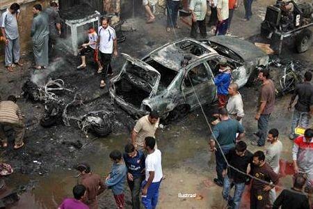 6 Warga Syi'ahTewas 38 Terluka dalam Serangan Mortir di Baghdad Irak
