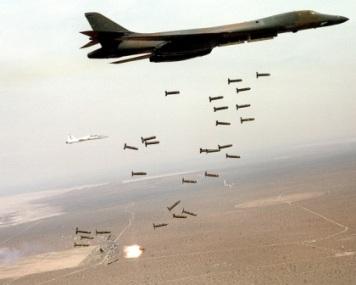 Amerika Serikat (yang) Bombardir Misratah Menggunakan Bom Curah