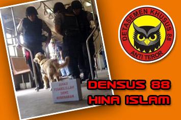 Densus 88 Hina Islam! Latihan Anti Teror, Teriakkan Takbir