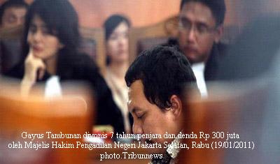 Kemplang Pajak Ratusan Miliar, Gayus Cuma Dihukum 7 Tahun Penjara