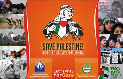 FSLDKN Indonesia: Selamatkan Palestina, Stop Kebrutalan Israel