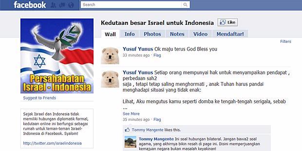 Heboh 'Kedubes Israel-Indonesia' di Facebook, Anggotanya 54 Ribu