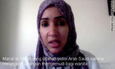 Saudi Bebaskan Wanita Yang Ditahan Karena Langgar Larangan Mengemudi
