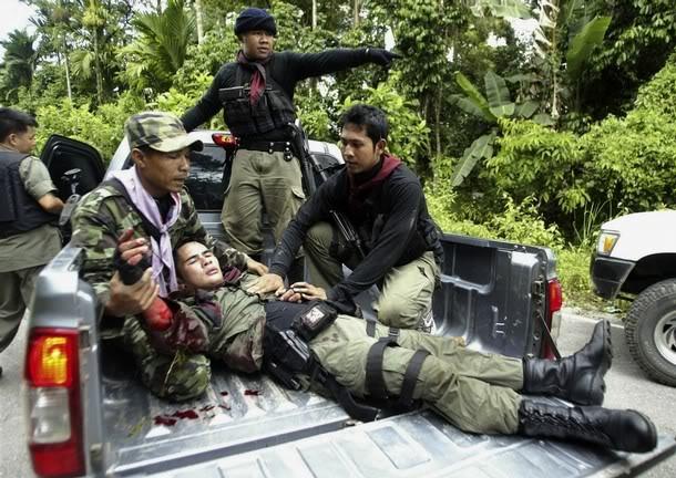4 Pasukan Keamanan Thailand Terluka Akibat Ledakan Bom di Narathiwat