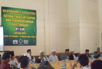 Ulama Bogor Deklarasi Satgas Antispasi & Penanggulangan Kristenisasi 