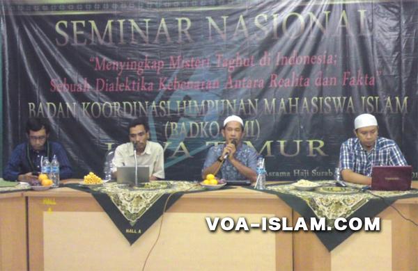 Adakan Seminar Tentang Thoghut, Son Hadi: Ini Pencerahan bagi HMI