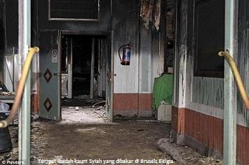 Balas Pembantaian di Suriah, Tempat Kebaktian Syi'ah di Belgia Dibakar