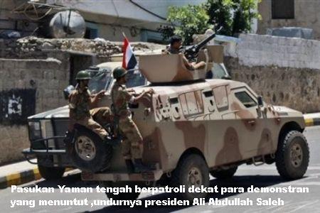 Kaum Revolusioner Berhasil Ambil Alih Beberapa Kota di Yaman 