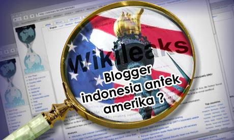 Wikileaks : Blogger Indonesia menjadi proyek kaki tangan AS