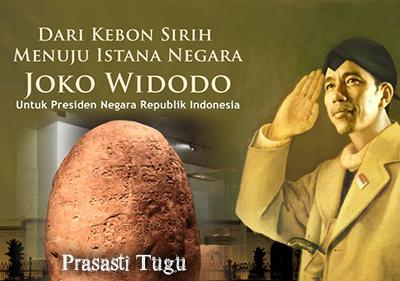 Ketika Tafsir Prasasti Tugu Menenggelamkan 'Tsunami Opini' Jokowi