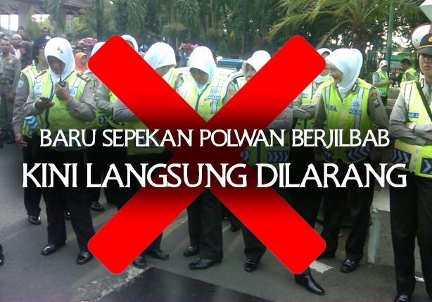 Plin Plan Atau Tekanan? Kapolri Tegaskan Tak Ada Jilbab Polwan