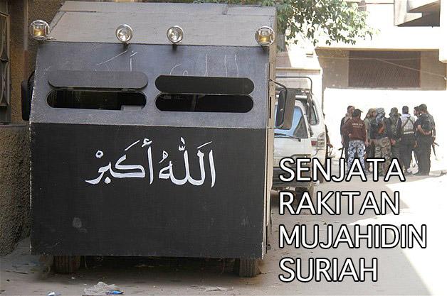 Foto Jihad Suriah (4): iPad & Senjata Rakitan Menggetarkan Suriah