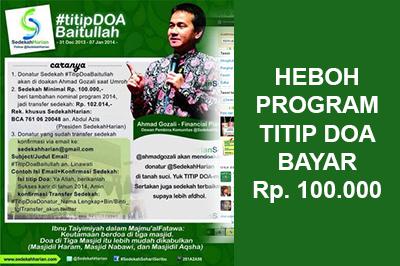 Sempat Heboh, Program Jualan 'Titip Doa Baitullah' Akhirnya Dihentikan