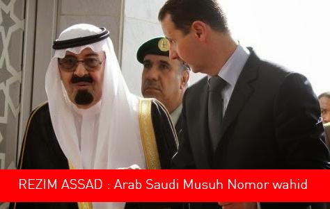 Rezim Bashar Assad Tuding Arab Saudi Musuh Nomor Wahid!