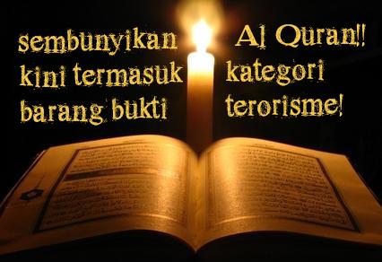 Pantas Jilbab Polwan Dilarang, Al Quran Masuk Barang Bukti Terorisme